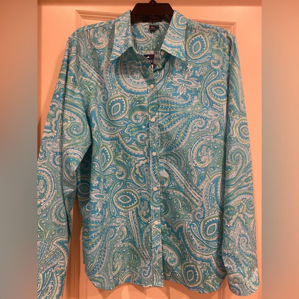 NWT Chaps button down